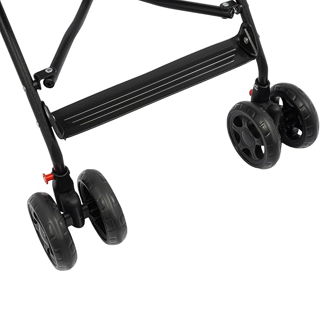 Pet Stroller for Small Medium Dogs Cats up to 22 lbs, Lightweight Foldable Dog Stroller with 360° Wheels & Brakes, Safety Tether, Breathable Mesh, Removable Washable Cushion