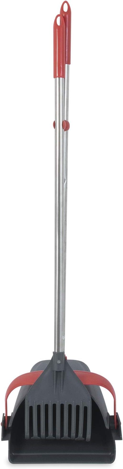Petmate 71078 Clean Response Swivel Bin and Rake Solid Handle for Pets, Jumbo