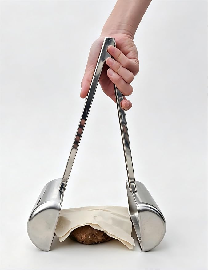 13.5" Stainless Steel Metal Dog Pooper Scooper for Yard | Heavy Duty, Very Easy to Use, One-Hand Operation, For Yard & Outdoor Walks, Works on Grass, Gravel, Concrete
