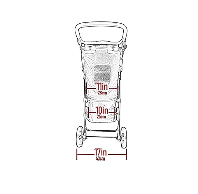 Pet Gear No-Zip Happy Trails Lite Pet Stroller, Dark Cranberry | Zipperless Entry, Easy Fold with Removable Liner, Safety Tether, Storage Basket + Cup Holder, For Cats/Dogs