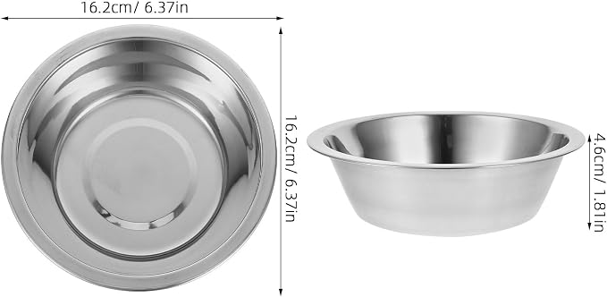 VICASKY Wall-Mount Elevated Dog Bowls with Deep Stainless Steel Food and Water Bowls, Large Raised Pet Feeder for Puppies and Small Dogs, Outdoor Wall Hanging Feeding Station in Black