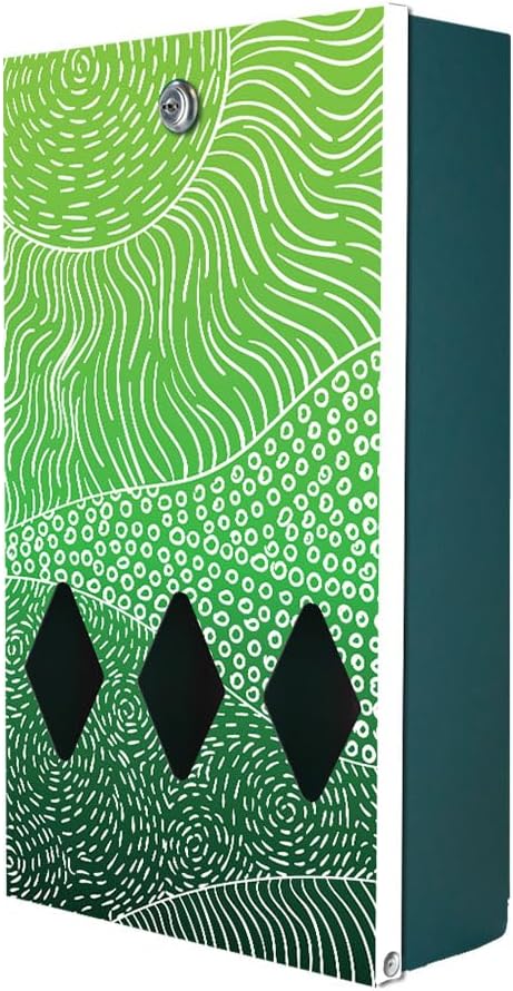 Zero Waste USA - DISPENSE-ART™ Roll Bag Dispenser & Sign - Rolling Hills | UV-printed roll bag dispenser & matching sign, 400 bags, 25% more storage, mounts to walls, posts & fences