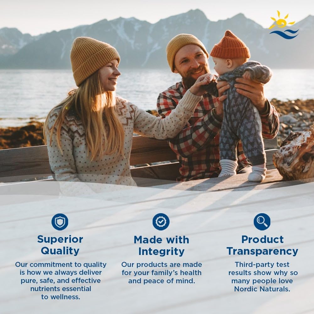 Nordic Naturals Ultimate Omega-D3, Lemon Flavor - 60 Soft Gels - 1280 mg Omega-3 + 1000 IU Vitamin D3 - EPA & DHA - Promotes Brain, Heart, & Immune Health - 30 Servings