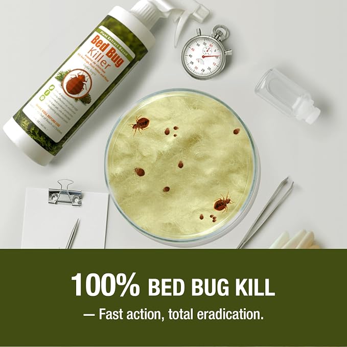 EcoVenger Bed Bug Defense-in-A-Box, Bed Bug Killer 16oz+ DEssential Dust+ Monitor Trap, Comprehensive Bed Bug Eradication Total Protection/Elimination/Residual on All Bug Life Stages, Child&Pet Safe