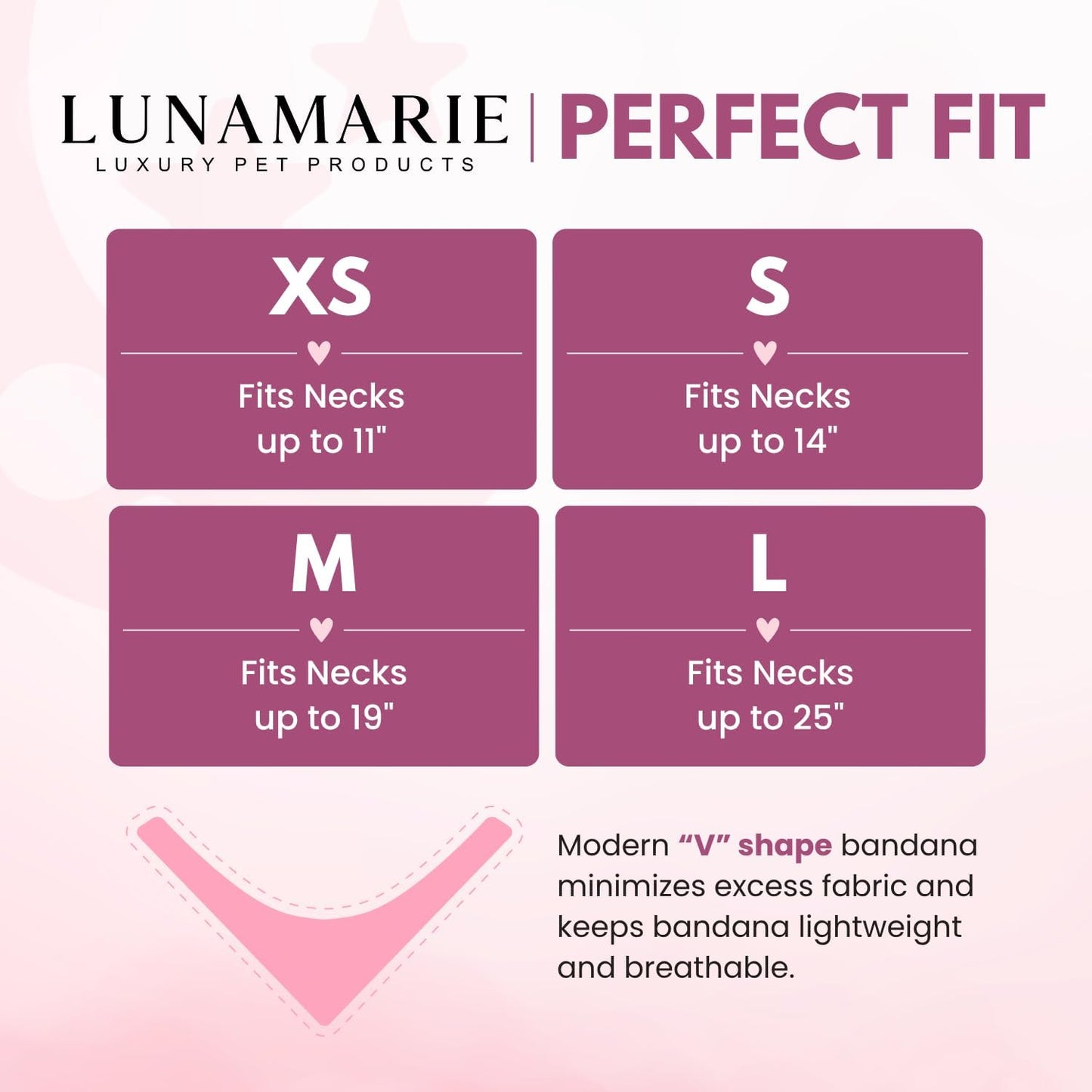 LunaMarie - Luxury Pet Birthday Bandanas -Premium & Silky Poly Fabric | 100% Handmade | Custom Shape Dual Layered (Aviator Glam, Small)
