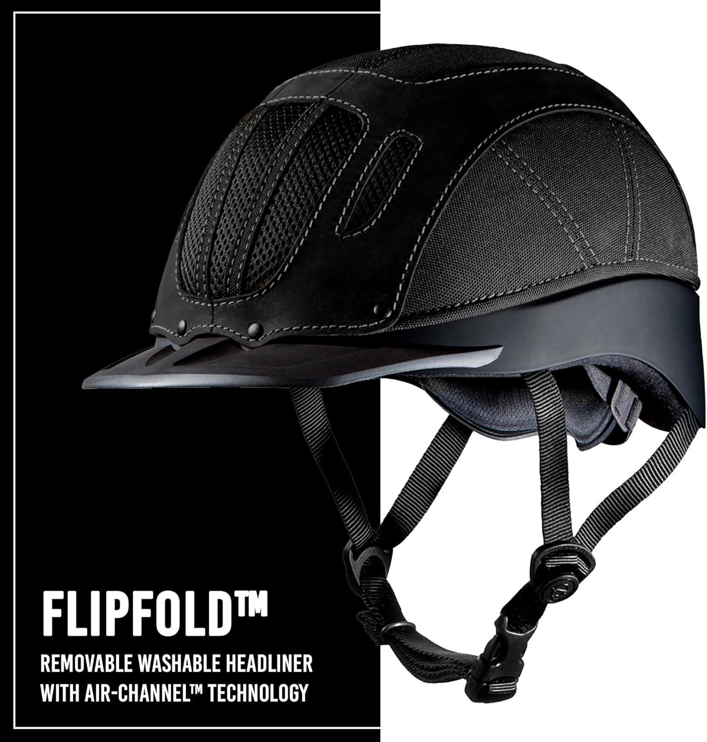 Troxel Sierra Rugged Horse Riding Helmet, Low-Profile, Self-Adjustable Design, Safety Horseback Riding Gear