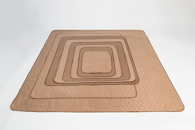 EZwhelp Reusable Dog Pee Pads - Waterproof Training Pads for Dogs - Washable & Sanitary - Rounded Corners - Laminated, Lightweight, Durable - Pet Essentials for Puppy Training and Whelping - 20" x 27"