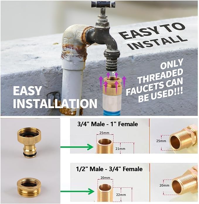 ALL FOR PAWS Outdoor Paw Activated Dog Water Fountain, Step On Dog Water Dispenser, Dog Drinking Fountain with Hose and Connectors (1/2" & 3/4"), Cooling Water Sprinkler for Yard, Garden & Lawn