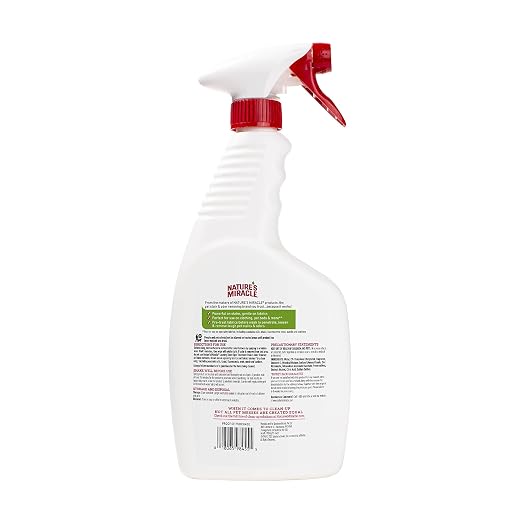 Nature's Miracle Laundry Boost Spot Treatment Stain and Odor Remover, 32 Oz., Laundry Pre-Wash Stain and Odor Remover (Pack of 2)