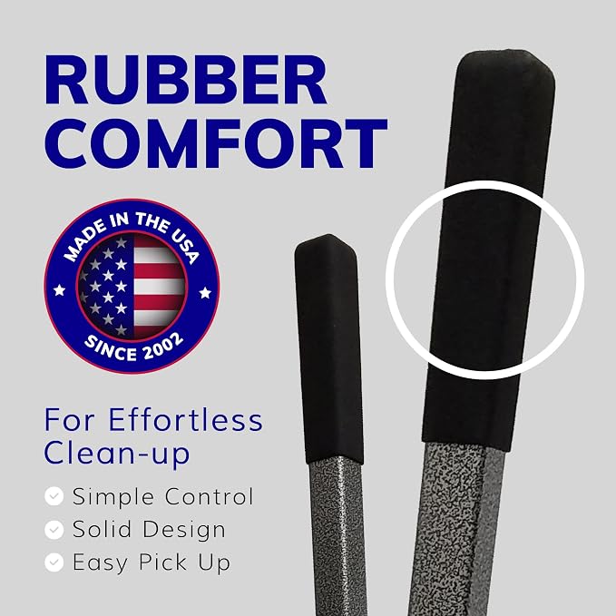 ActiveDogs Dog Pooper Scooper, Heavy Duty Powder Coated Dog Scoop | With Powder Coated Teeth For Easy Cleanup On Grass, Gravel And Uneven Ground