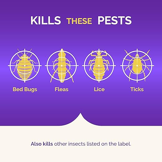Hot Shot Bedbug and Flea Fogger 4 Count-2 Ounce Cans, with Nylar, Inhibits Flea Reinfestation