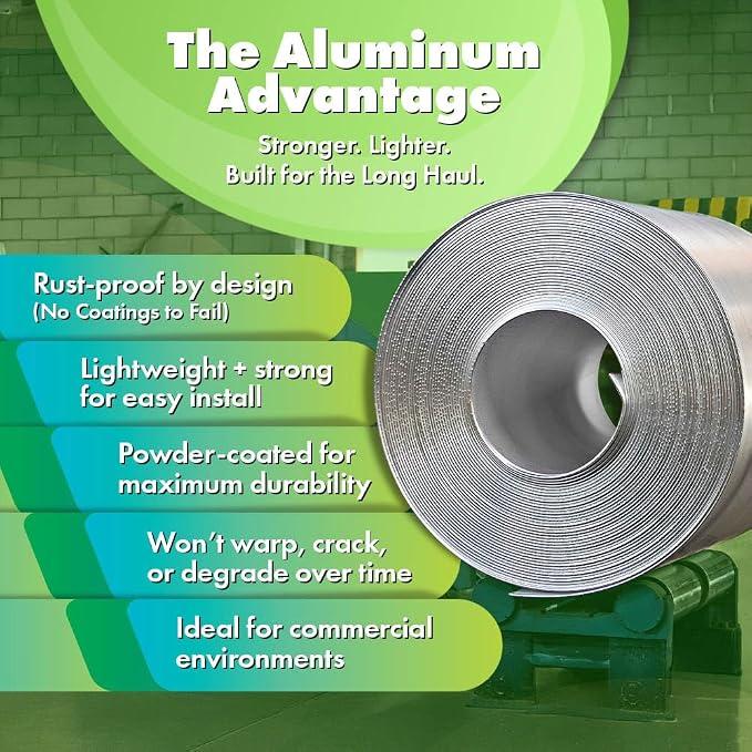 Zero Waste USA - Aluminum Mini Dog Waste Bag Station - Gloss Green | Rust-proof aluminum bag station with 400 bags, installs near existing trash cans, 25% larger dispenser, 10-year warranty