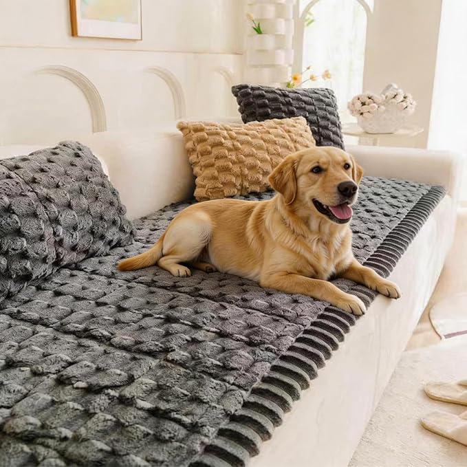 Pet Couch Cover for Dogs Washable Pet-Friendly Dog Sofa Protector | Sofa Pad, Pet Couch Covers for Sofa Furniture, Boho Pets Mat for Couches and Sofas, Couch Covers for Dogs