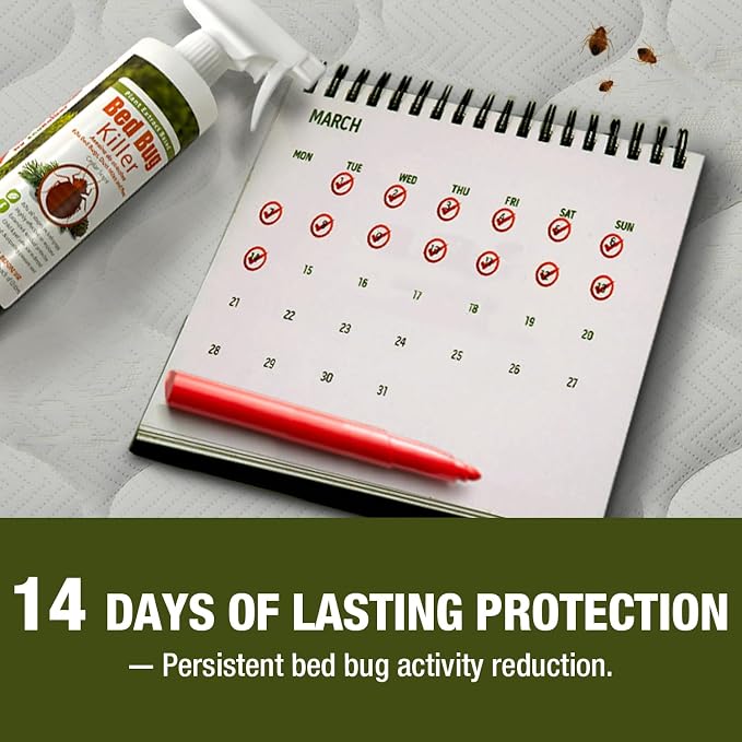 EcoVenger (Formerly EcoRaider) Bed Bug Killer with Remote Sprayer 1Gal - Kills 100% All Stages on Contact- Kills Resistant Bugs- Kills Eggs- 14 Day Residual Protection- Non-toxic- Child & Pet Friendly