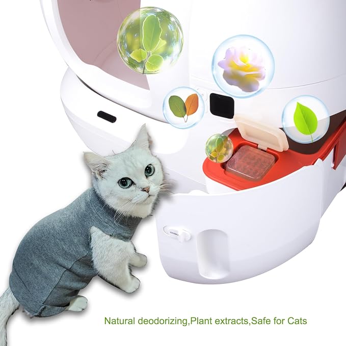 6 Pack Pet Odor Eliminator,Cat Litter Box Odor Deodorant Gel Suitable Compatible with PuraMax 2,PuraMax & MAX PRO and basics cat litter box