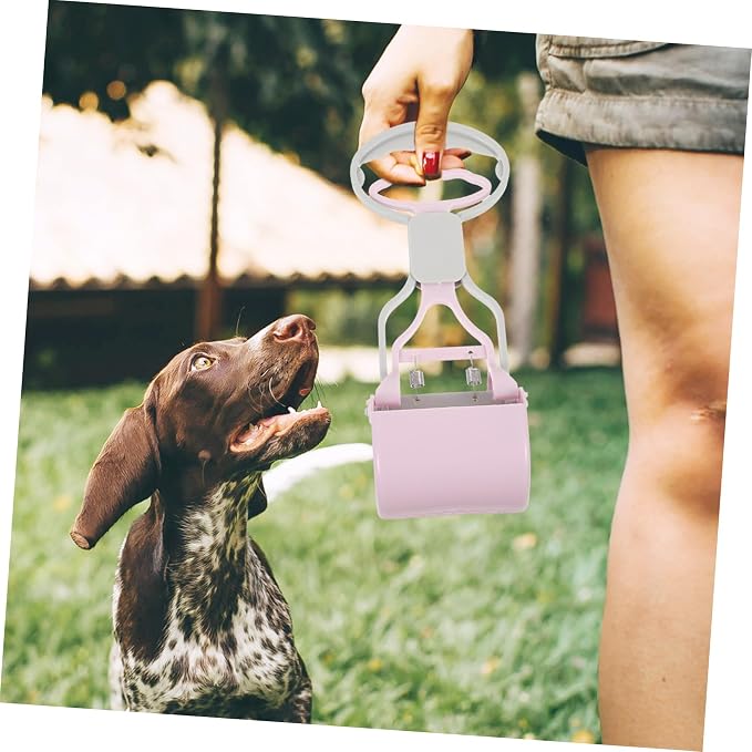 MERRYHAPY Large Dog Heavy Duty Poop Scoop for Dogs Easy Pick Poop Picker for Yard Wear-Resistant Litter Scooper