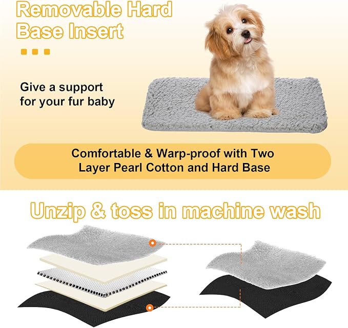 Console Dog Car Seat for Small Dogs Cats Up to 11lbs, Anti-Collapse Pet Armrest Booster Seat with Soft Pillow,Non-Slip Seat Rails Hooks & Safety Belt, Portable Car Accessories for Pets Travel