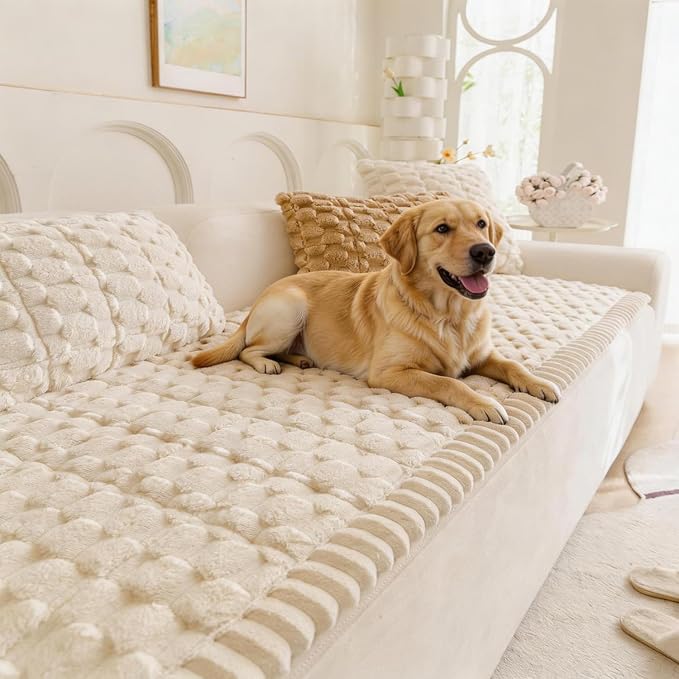 Pet Couch Cover for Dogs Washable Pet-Friendly Dog Sofa Protector | Sofa Pad, Pet Couch Covers for Sofa Furniture, Boho Pets Mat for Couches and Sofas, Couch Covers for Dogs