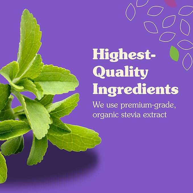 NuNaturals Liquid Stevia, Sugar-Free Sweetener, Plant-Based Sugar Substitute, Zero Calorie, Unflavored, Alcohol-Free, 2 oz
