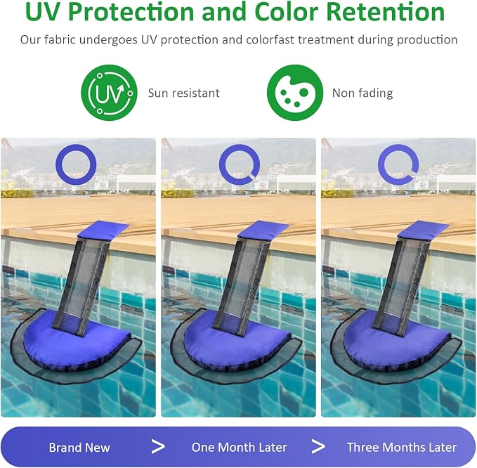 4Pack Animal Saving Escape Ramp For Pools And Spas, Frog and Animals Saver for the Pool, Critter Escape Device for Small Animals Entering the Pool, Floating Ramp Rescues with Inflator (4PCS-Dark Blue)