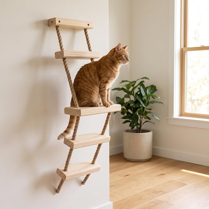 with Shelves for Climbing and Play, Small Jumping Platform