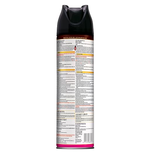 Hot Shot Ant, Roach and Spider Killer 17.5 Ounces, Aerosol Spray, Fresh Floral Scent, 6 Pack