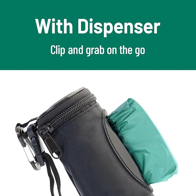 HygiCare Extended Dog Poop Bags with Dispenser, 1000 Count, Pre-Separated, Lavender Scent, Eco-friendly Material, Extra Thick, 100% Leakproof, 8"x 15.6", Green