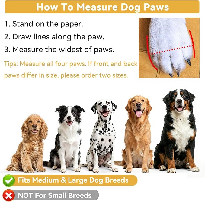 Dimicoo Breathable Dog Boots for Medium Large Dogs,Non-Slip Dog Shoes for Summer Hot Pavement,Lightweight Paw Protector Dog Booties for Outdoor & Indoor Hardwood Floors