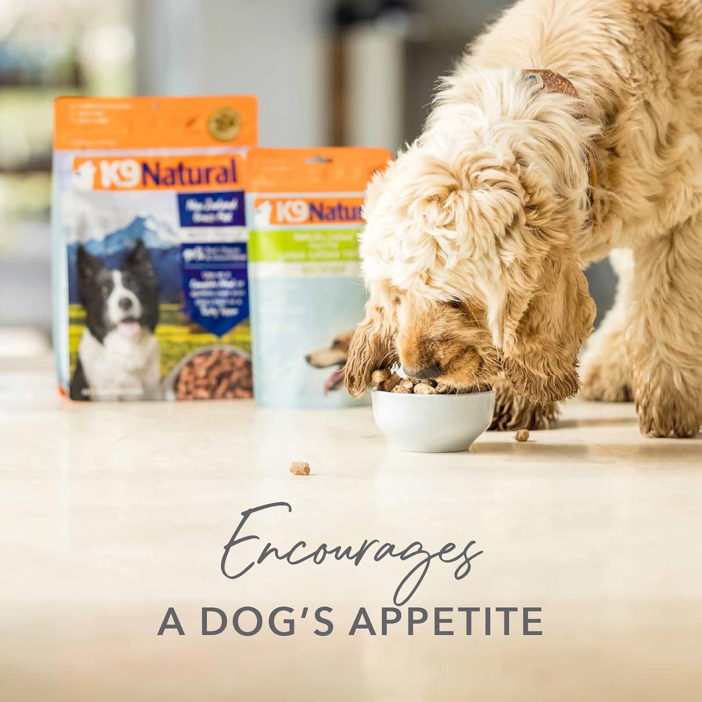 K9 Natural Freeze Dried Dog Food Topper with Verified Ingredients, Organ Meat Blend for Digestive Support, Human-Grade Freeze Dried Puppy Food & Dog Topping, Lamb Green Tripe, 7oz