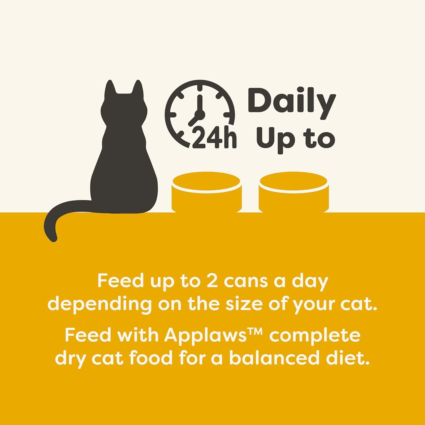 Applaws Wet Cat Food, 24 Count, Limited Ingredient Canned Wet Cat Food, Chicken Breast in Broth, 5.5oz Cans