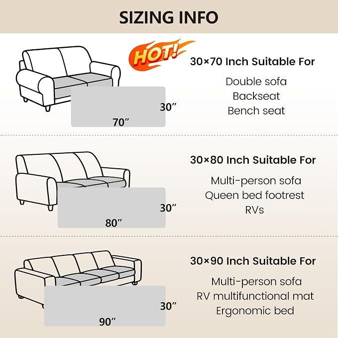 gogobunny 3X Stronger Waterproof Pet Blanket, Scratch Proof Furniture Protector for Dogs Cats, Reversible Cover 30x80 Inch, Dark Blue