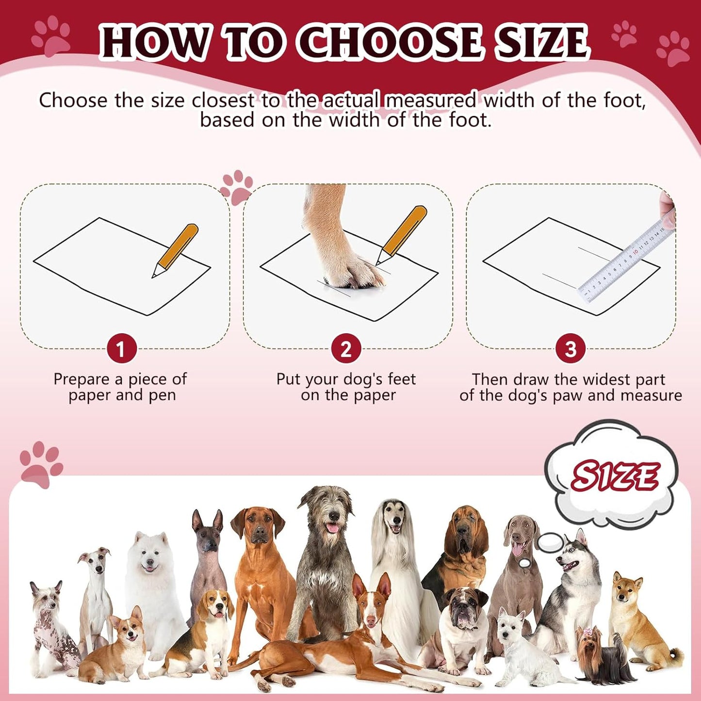 Dog Shoes for Large Medium Small Dog, Mesh Breathable Dog Shoes for Hot Pavement, Anti-Slip Dogs Boots Paw Protectors with Reflective for Outdoor Walking Indoor Hardfloors (Size 2)