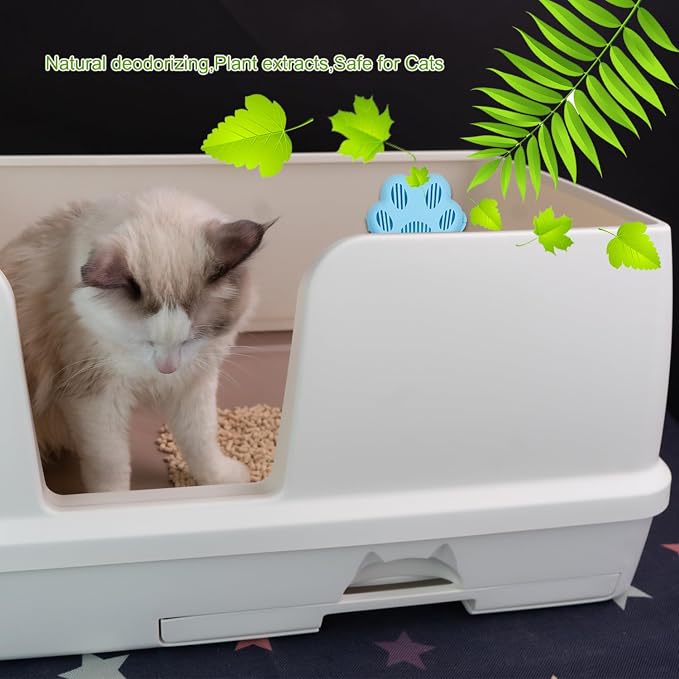 Pet Odor Eliminator,Cat Litter Box Odor Deodorant Gel Suitable for Self-Cleaning (3 Pack)