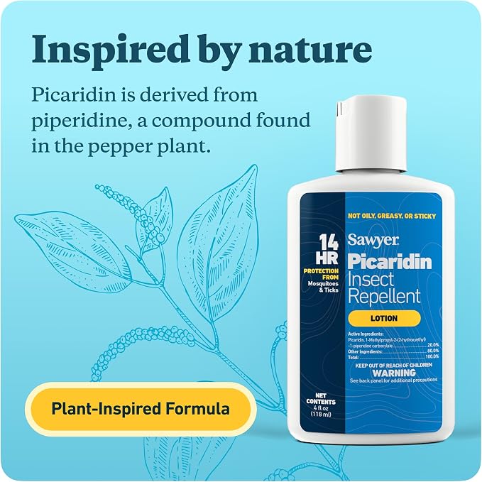 Sawyer Products SP563 20% Picaridin Insect Repellent, Lotion, 3-Ounce