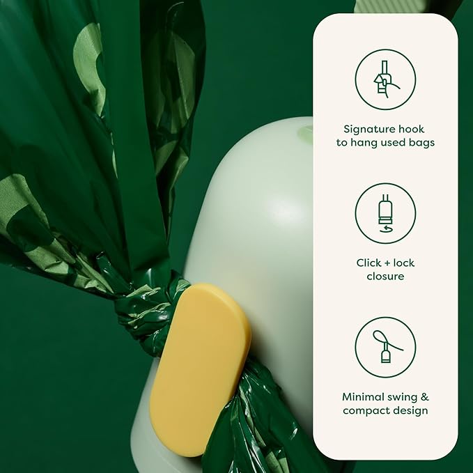 Earth Rated Perfect Dog-Walking Bundle - Includes 1 Poop Bag Dispenser and 315 Leak-Proof Extra Thick Waste Bags, Unscented