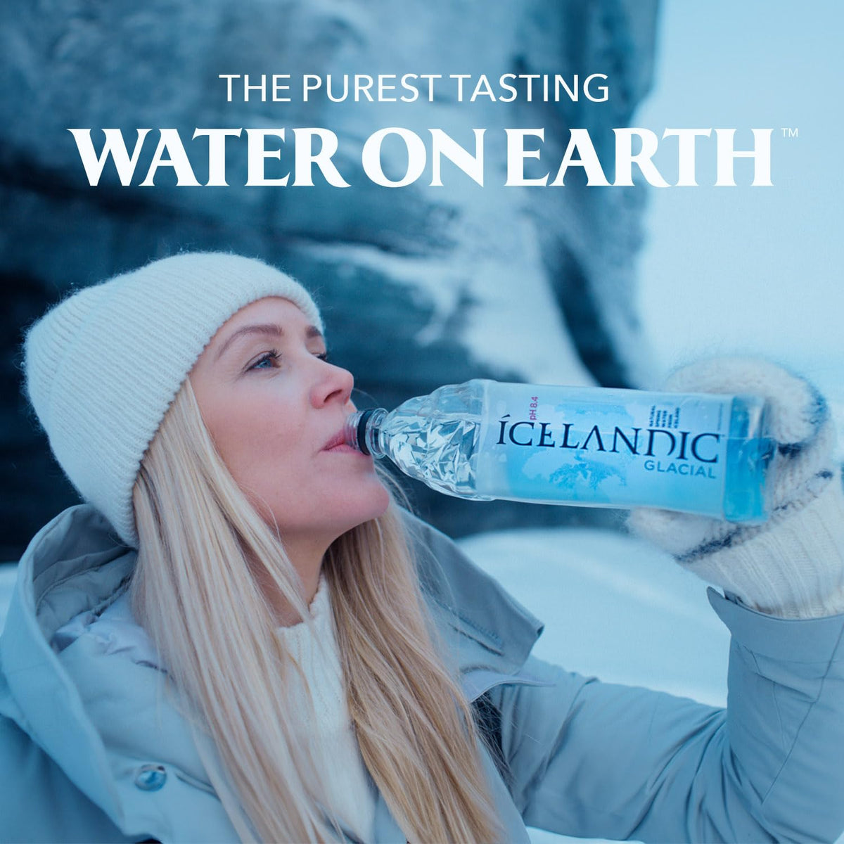 Icelandic Glacial Natural Spring Alkaline Water, 33.81 Fl Oz (Pack of 12), 405.6 Fl Oz