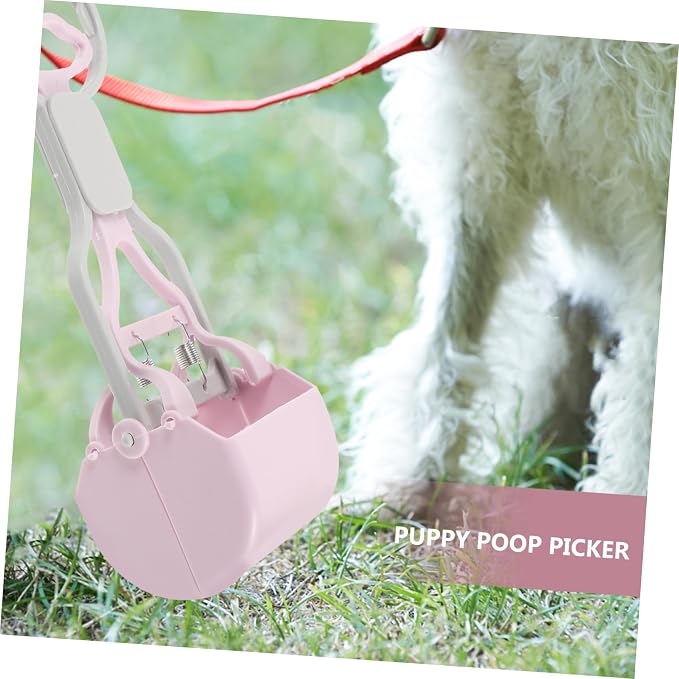 Foldable Scoop Ergonomic Handle Grabber for Easy -up Portable Pet Supplies for Dogs and Puppies Lightweight Efficient Waste Picker