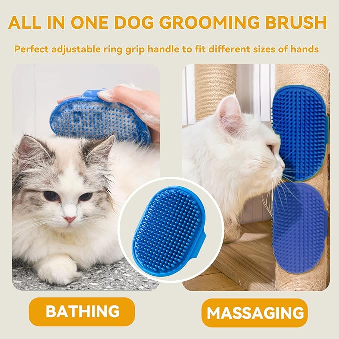 KENDINIX Valentines Day Gifts Pet Hair Removal Glove,Pet Hair Remover for Cat & Dog,New Upgraded Electrostatic Gloves Pet Hair,Reusable Electro Static Pet Hair Remover Electrostatic Gloves