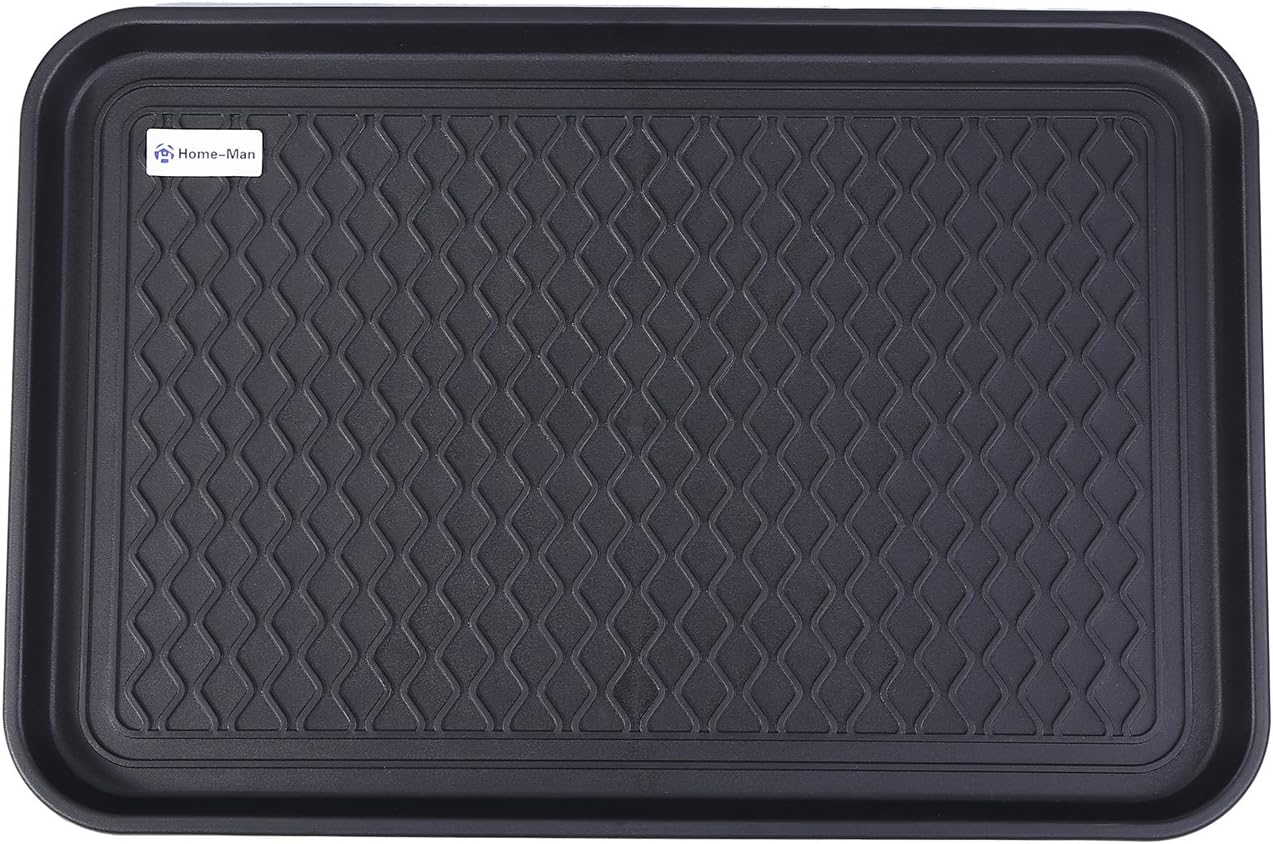 Multi-Purpose Boot Tray Mat,Shoe Tray Mat,Pet Bowl Tray,Waterproof Trays for Indoor and Outdoor Floor Protection,24" x 15"/Medium …