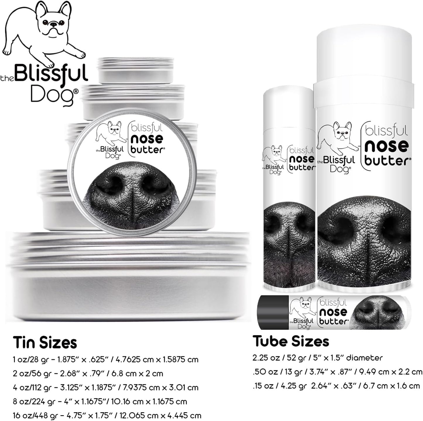 The Blissful Dog Yorkshire Terrier Unscented Nose Butter - Dog Nose Butter, 8 Ounce