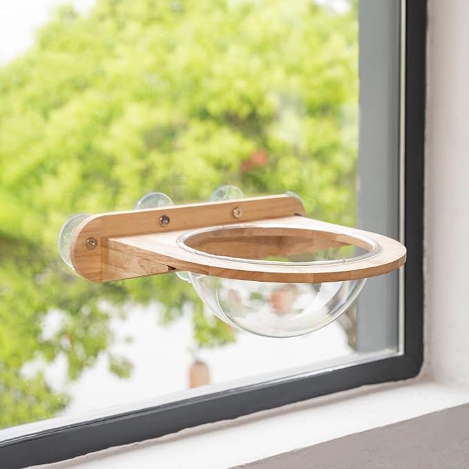 Cat Wall Shelves, Corner Climbing Shelf Perches, Kit Shelf, Suct Cup Support, Load-Bearing 20kg