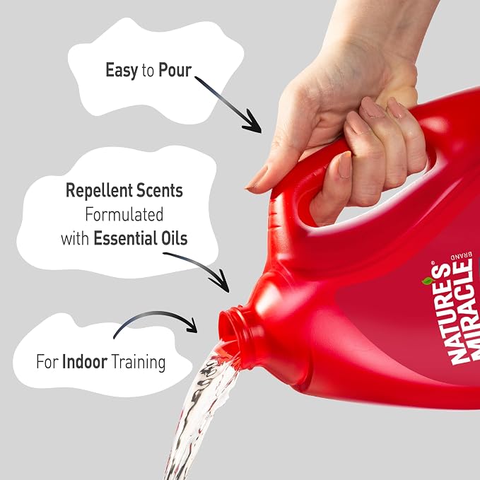 Nature's Miracle Advanced Platinum No More Marking Bundle Advanced Platinum No More Marking 128oz Bottle & 24oz Sprayer. Helps Discourage Repetitive Pet Marking