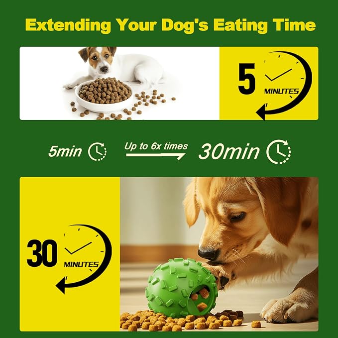 Interactive Dog Chew Toy for Small – Durable Treat Dispensing Puzzle Toy, Tough Enrichment Toy for Aggressive Chewers, Teeth Cleaning & Mental Stimulation Training Toy, Perfect for Boredom Relief