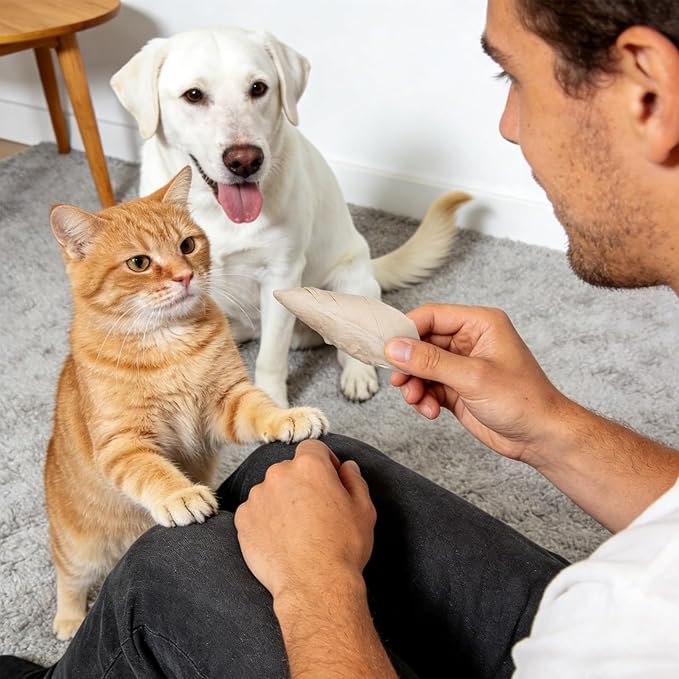 MON2SUN Freeze Dried Chicken Breast Dog & Cat Treats - Whole Cut, Single Ingredient, High Protein, Grain & Gluten Free, for Training Chew or Topper, 5.3oz