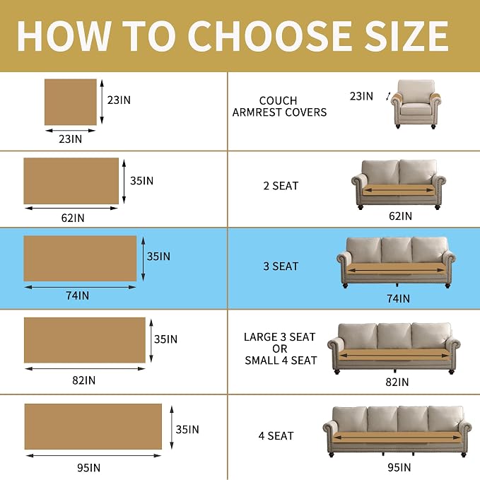 HAOMAIJIA Waterproof Couch Cover for Dogs Washable,Faux Fur Pet Couch Covers for Sofa,Soft Dog Bed Cover Non-Slip Couch Covers for 3 Cushion Couch Sofa Pet Friendly (Grey, 35" x 74")