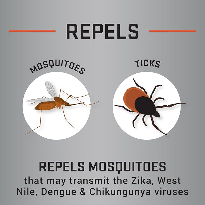 Repel 100 Mosquito and Insect Repellent, 4 Ounces, With DEET, 10-Hour Protection Long-Lasting Insect Repellent Bug Spray Repels Mosquitoes, Ticks, Gnats, Biting Flies, Chiggers And Fleas