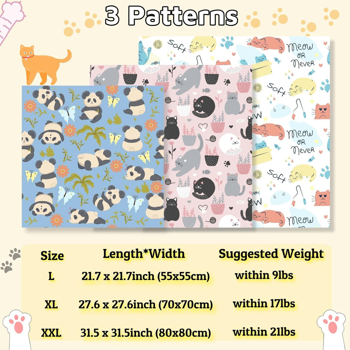 31.5" Cat Wrap for Grooming-Premium Cat Grooming Wrap Cat Restraint for Nail Clipping, Self-Adherent Soft Cat Blanket to Wrap Cat Anti-Scratch Anti-Escape Grooming Bag (Pink, XXL)