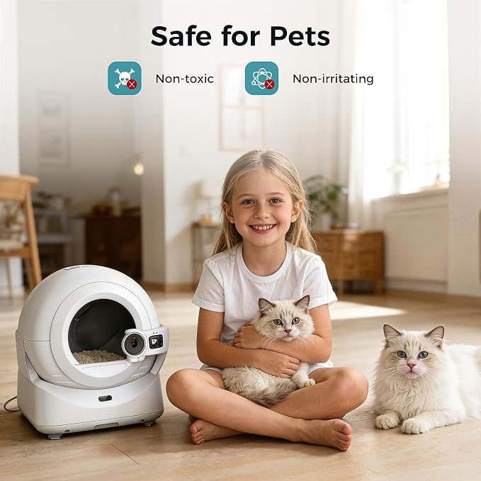 N60 Odor Eliminator for Petkit Purobot Ultra and Purobot Max Pro Self-Cleaning Cat Litter Box, 3 Pack Cat Litter Odor Eliminator N60