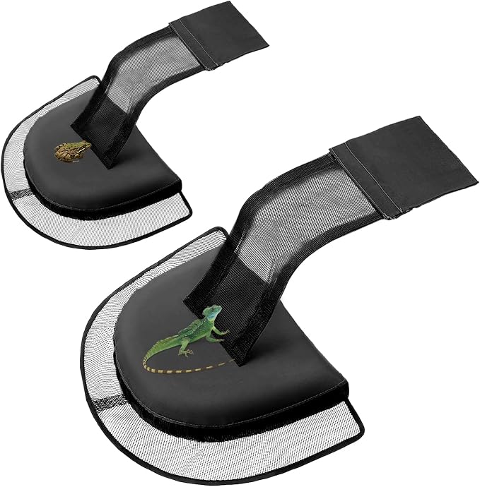 2-Pack Pool Animal Saving Escape Ramp, Pool Frog Saver (Black) | Frog Saver for Swimming Pool, Pool & Spa Accessories & Tools, Saving All Small Animals Entering The Pool