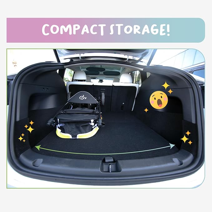 Petique Revolutionary Durable Pet Stroller, Easy Fold, Quality mesh Windows, Large Storage Basket, Secure Cup Holder Tray, Small/Medium Dogs, Cats and Pets, Supports up to 55LBS - Sunshine (Yellow)